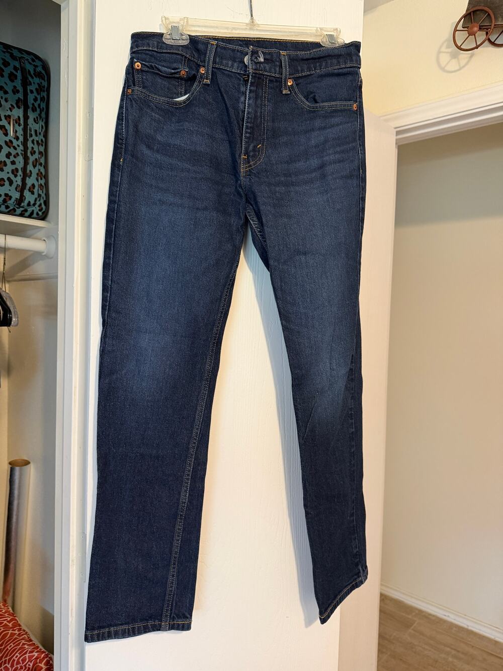 Levi's 511 Slim Fit Jeans Men's 31x30 Dark Wash Denim MWL204